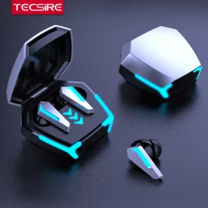 TecSire M10 Tai Nghe Không Dây Chơi Game – TWS, Chống Nước, Âm Thanh Hi-Fi, Micro Tích Hợp